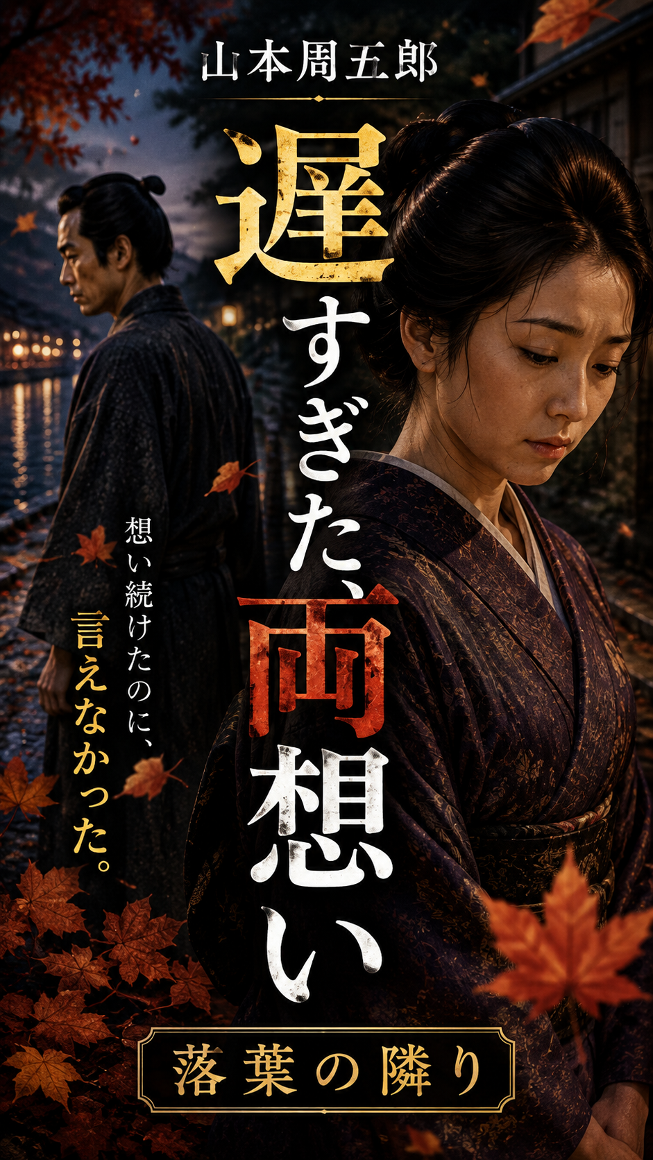 山本周五郎「落葉の隣り」Shorts用縦長サムネイル「遅すぎた、両想い」