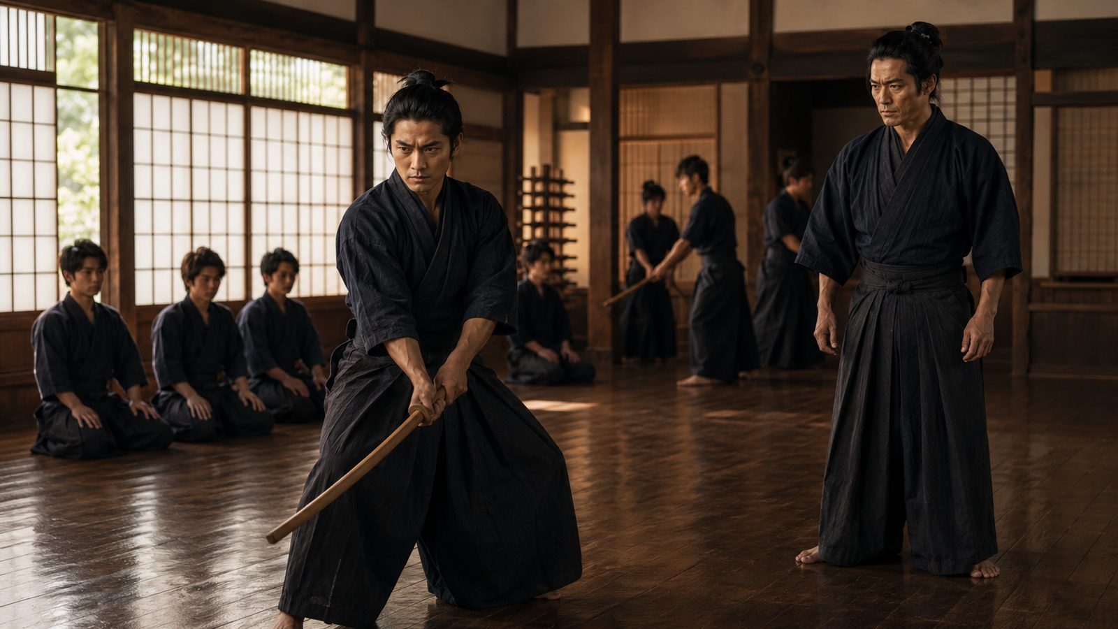 『花も刀も』新粧:伊達家下屋敷の道場