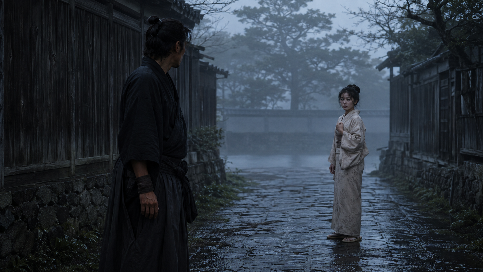 『斬奸必殺陣』「早苗に迫る魔の手」の場面