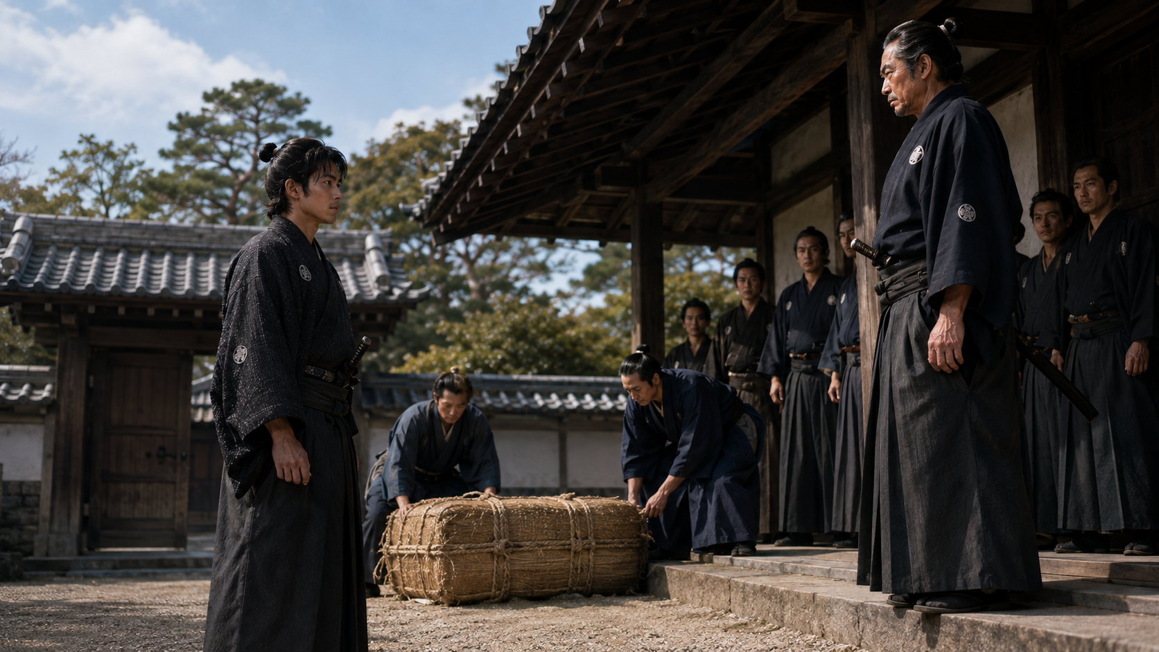 『斬奸必殺陣』「二度めの土産」の場面