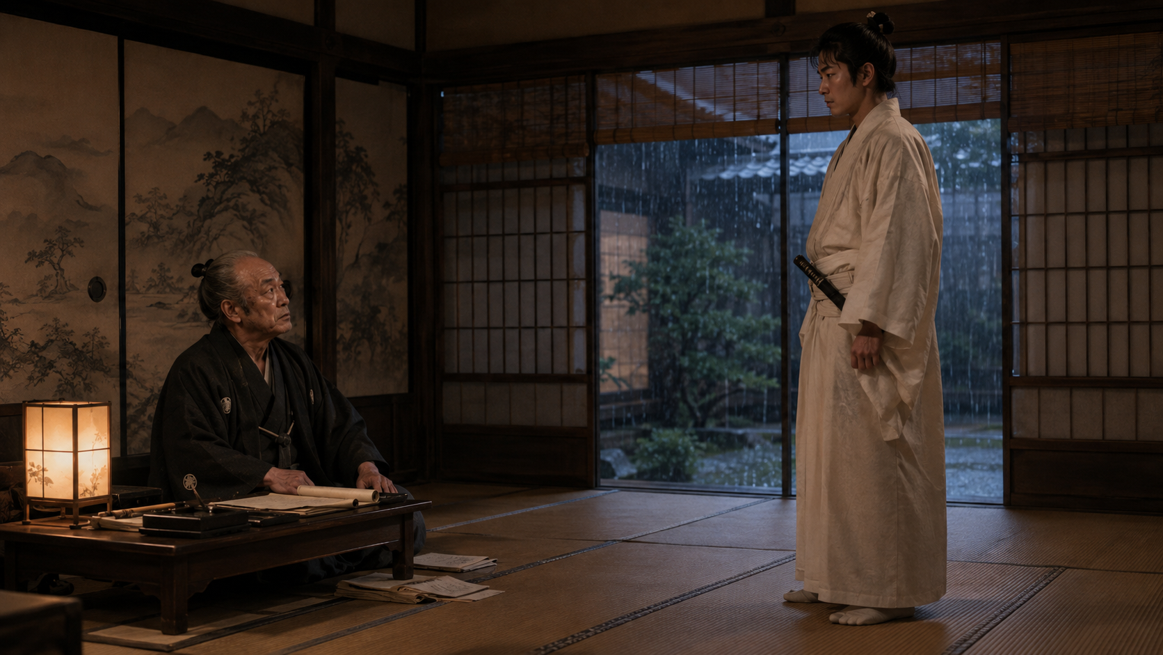 『斬奸必殺陣』「死装束」の場面