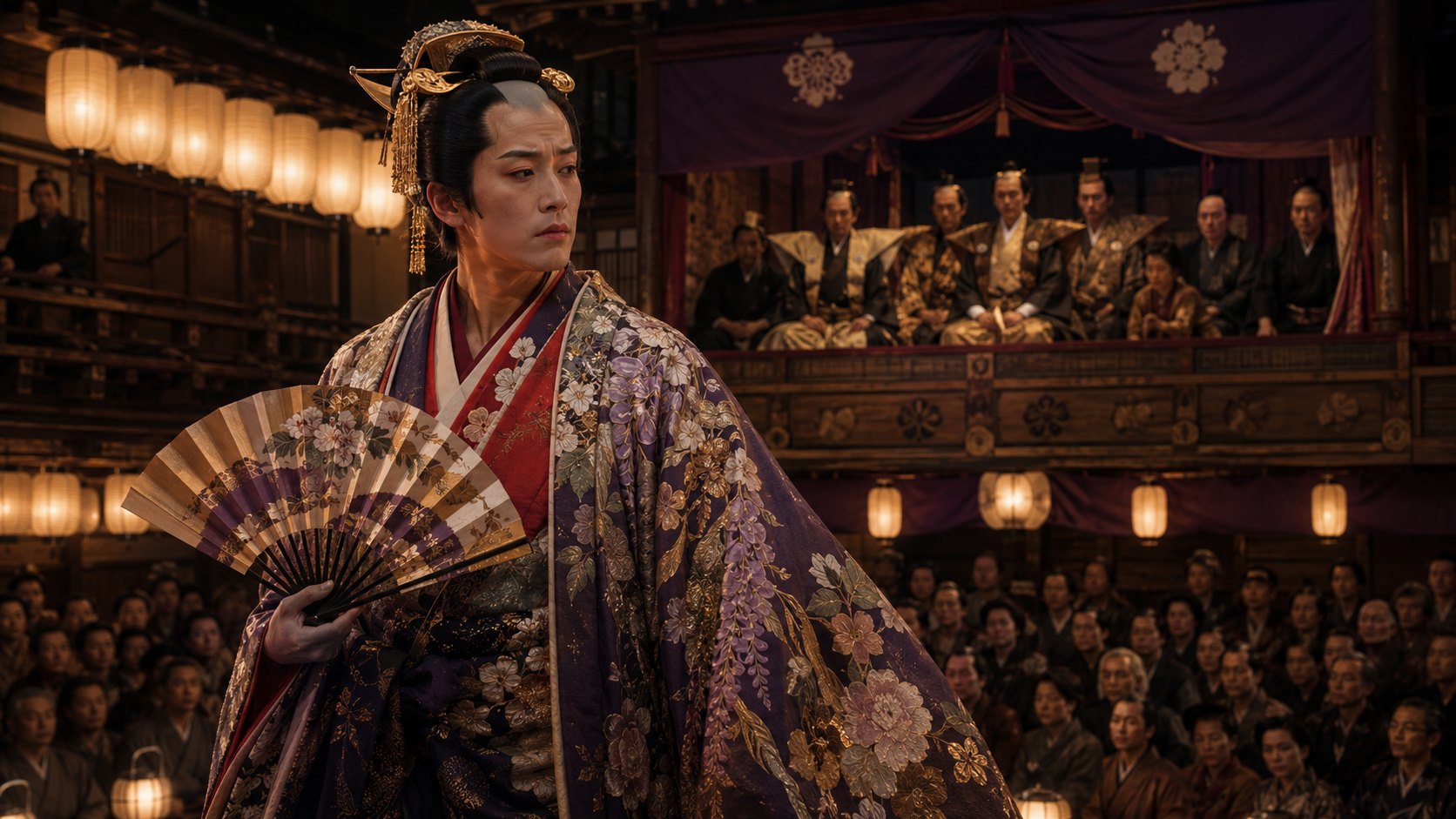 『雪之丞変化』第3章「滝夜叉譚」の場面イメージ