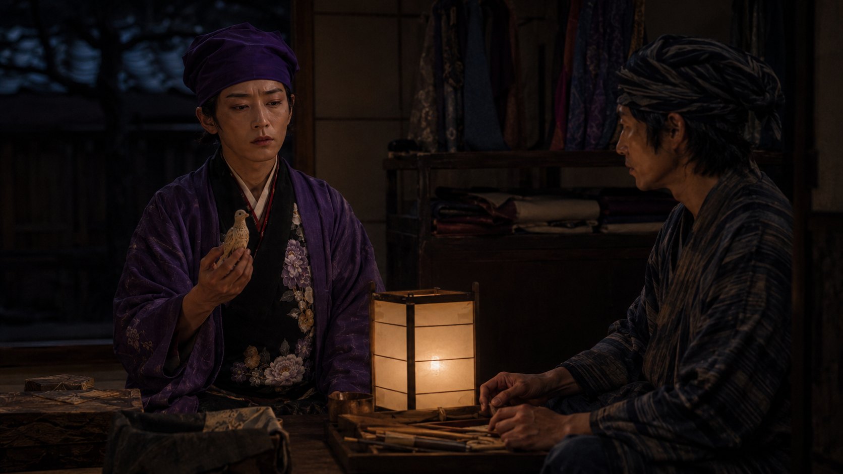 『雪之丞変化』第8章「堕ちよ！　魂」の場面イメージ