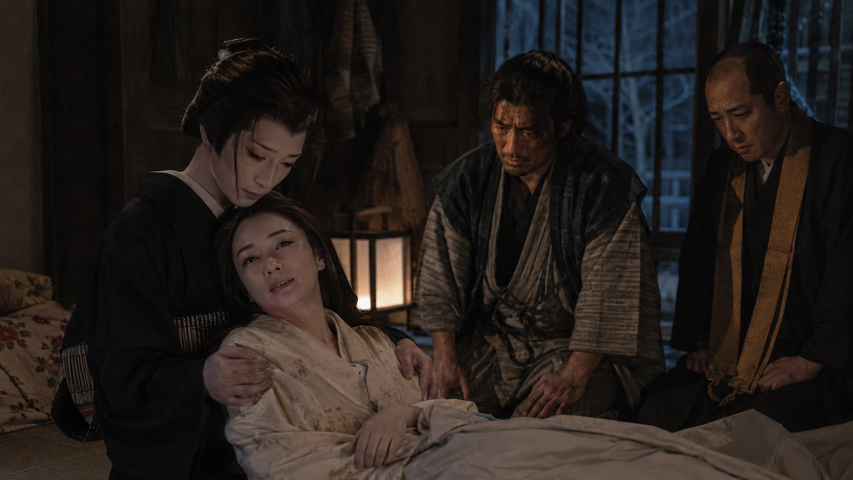 『雪之丞変化』第13章「歎ける美女」の場面イメージ
