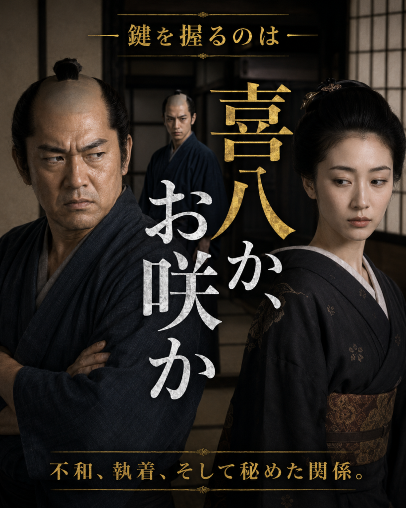 『謎の密室』物語を巡るカード：鍵を握る人々