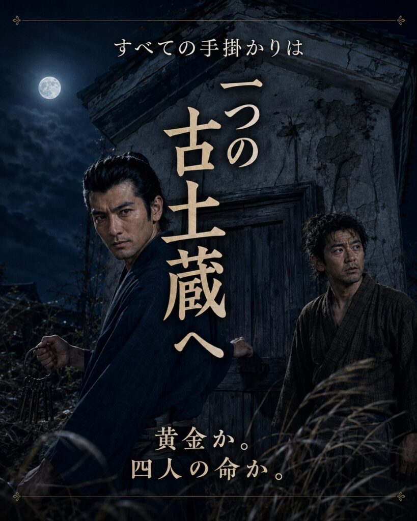 すべての手掛かりは一つの古土蔵へ