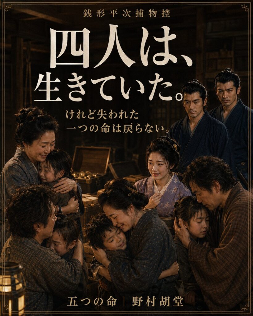 四人は、生きていた。