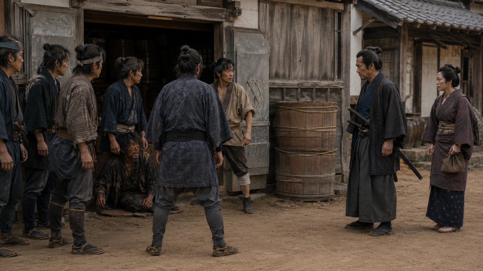 吉川英治『下頭橋由来』場面4「佐太郎の正体」
