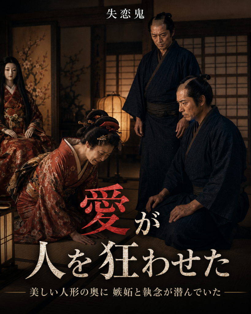 物語を巡る『生きていた小町娘』：失恋鬼 ― 愛が人を狂わせた