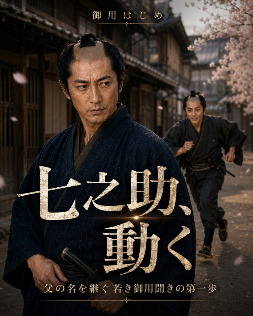 物語を巡る『生きていた小町娘』：桜花爛漫 ― こうして七之助は始まった