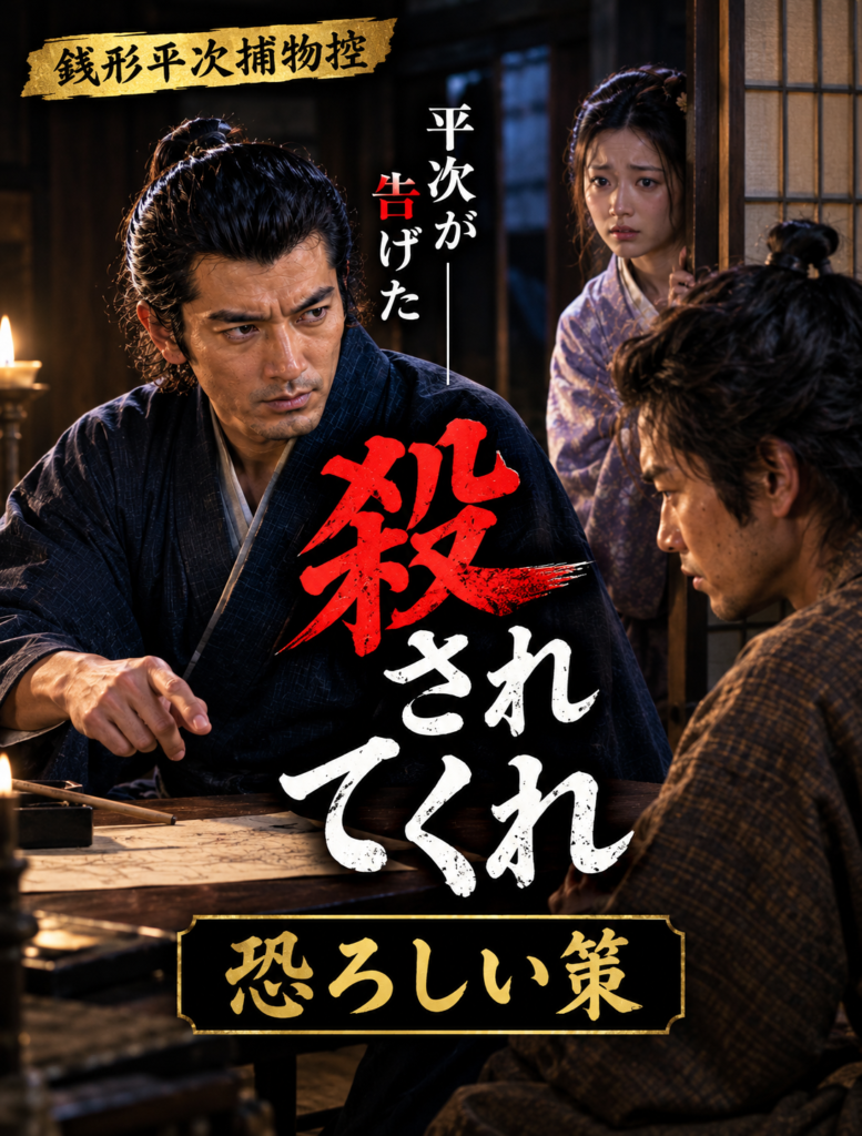 平次が半蔵へ『殺されてくれ』と告げる