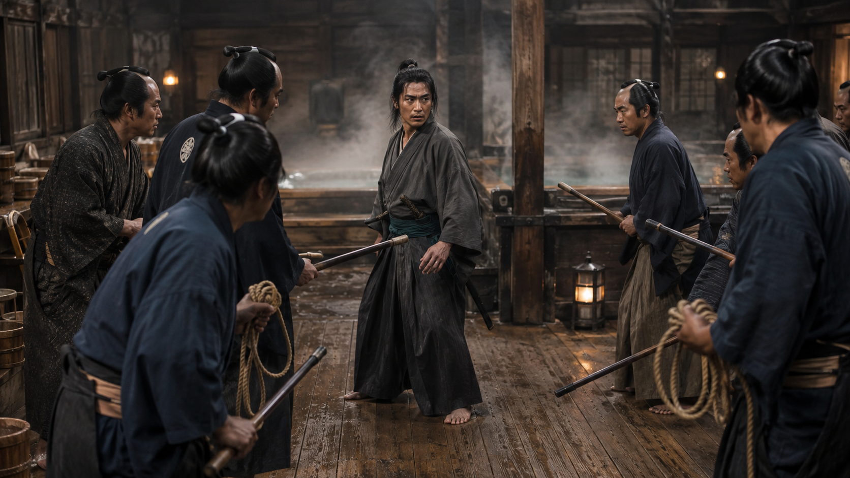第6章「高木銀次郎捕縛」の場面