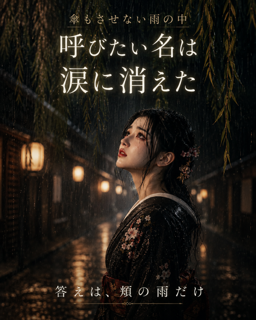 山本周五郎『契りきぬ』物語を巡るカード5：呼びたい名は、涙に消えた