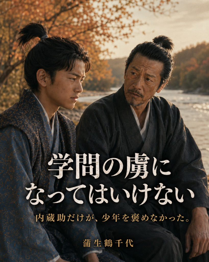 『蒲生鶴千代』物語を巡るカード4「学問の虜になってはいけない」