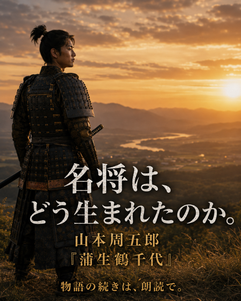 『蒲生鶴千代』物語を巡るカード8「名将は、どう生まれたのか。」