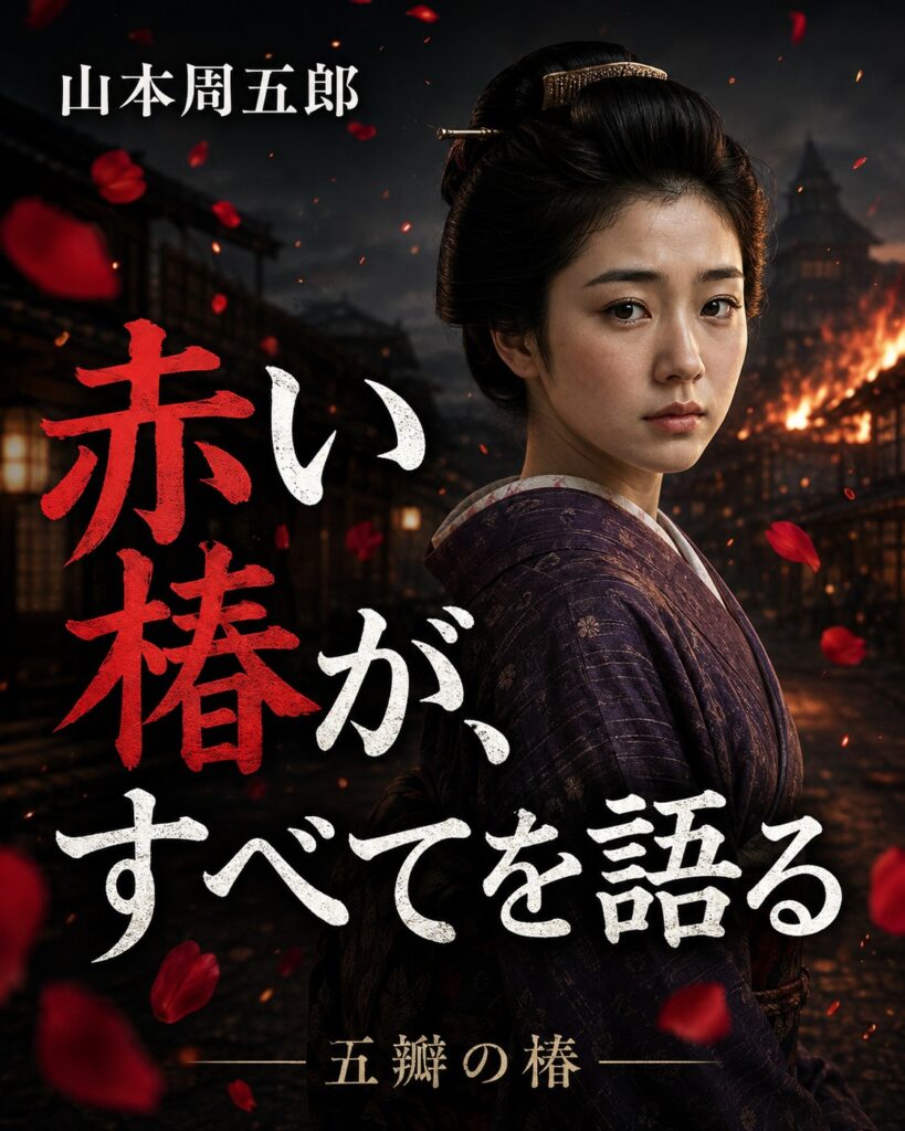 赤い椿が、すべてを語る。