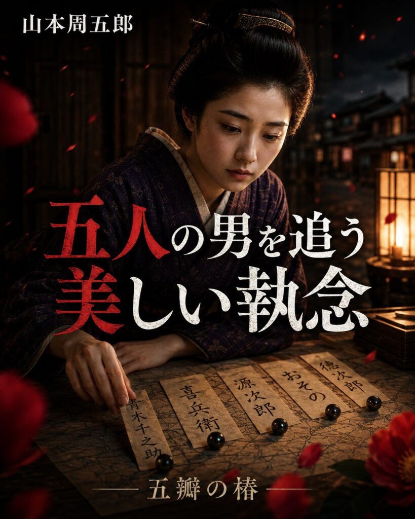 五人の男を追う美しい執念。