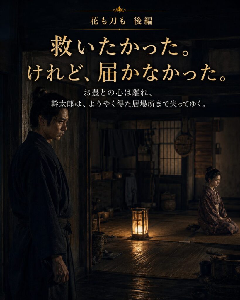 後編2｜救いたかった。けれど、届かなかった。