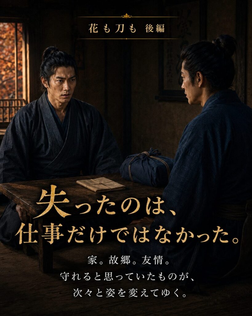 後編4｜失ったのは、仕事だけではなかった。