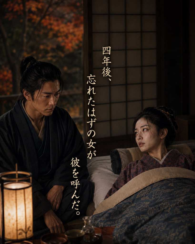 『花も刀も』物語を巡るカード6：四年後の再会