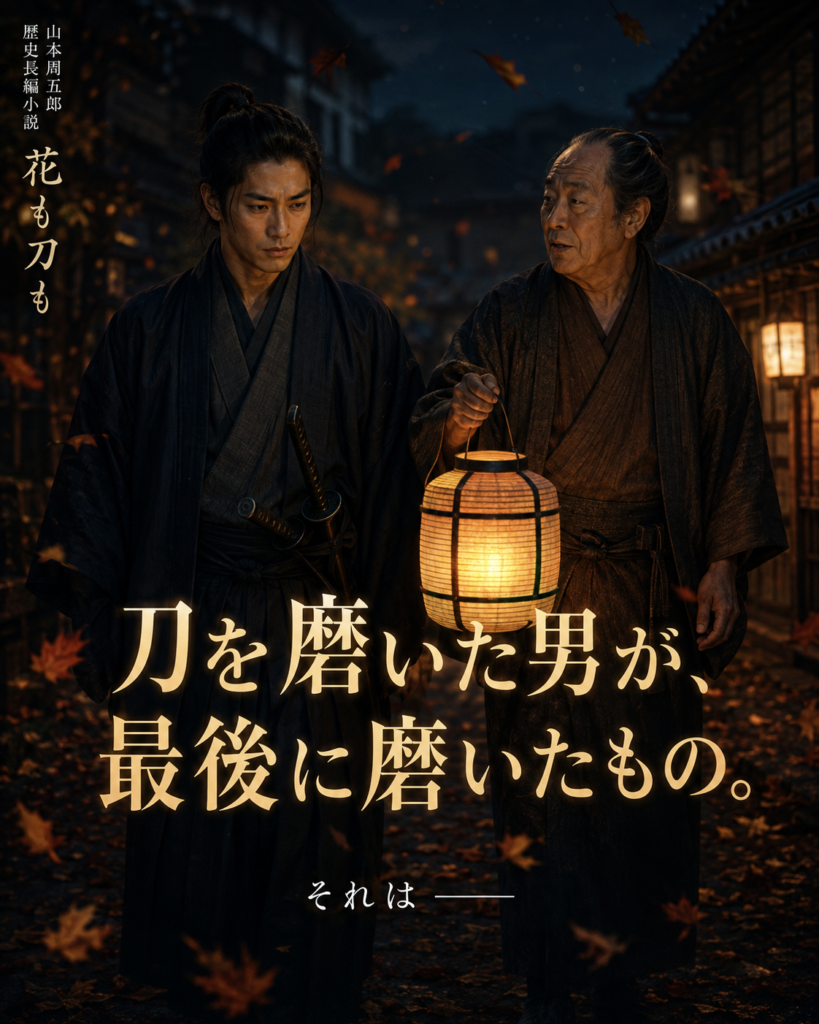 『花も刀も』物語を巡るカード7：最後に磨いたもの