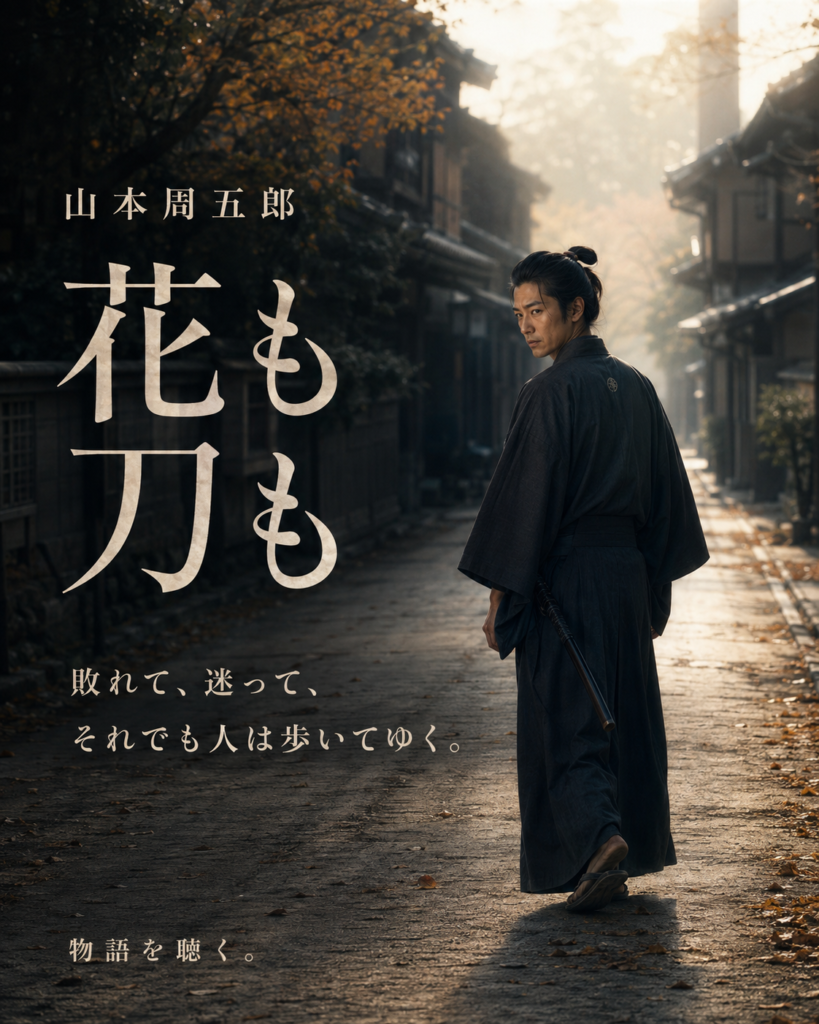『花も刀も』物語を巡るカード8：それでも人は歩いてゆく