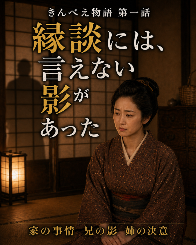 山本周五郎「妹の縁談」物語を巡るカード2：縁談には、言えない影があった
