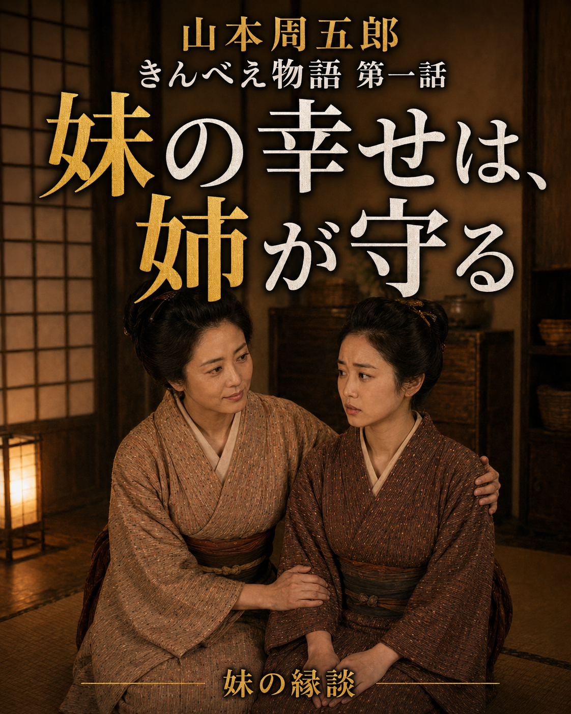 山本周五郎「妹の縁談」物語を巡るカード1：妹の幸せは、姉が守る