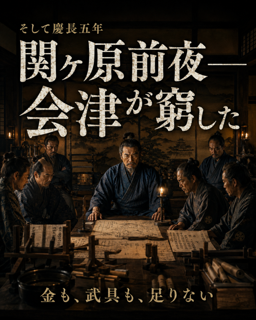 関ヶ原前夜――会津が窮した