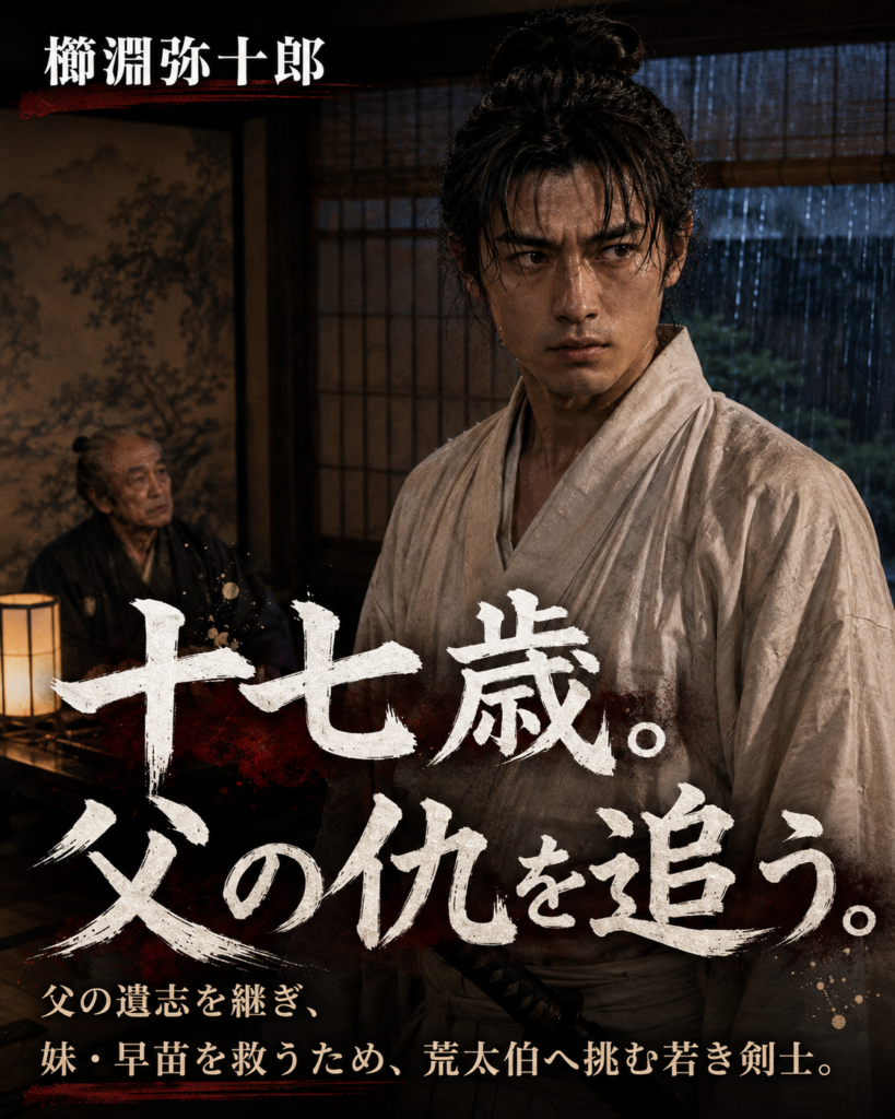 『斬奸必殺陣』物語を巡るカード「十七歳、父の仇を追う」