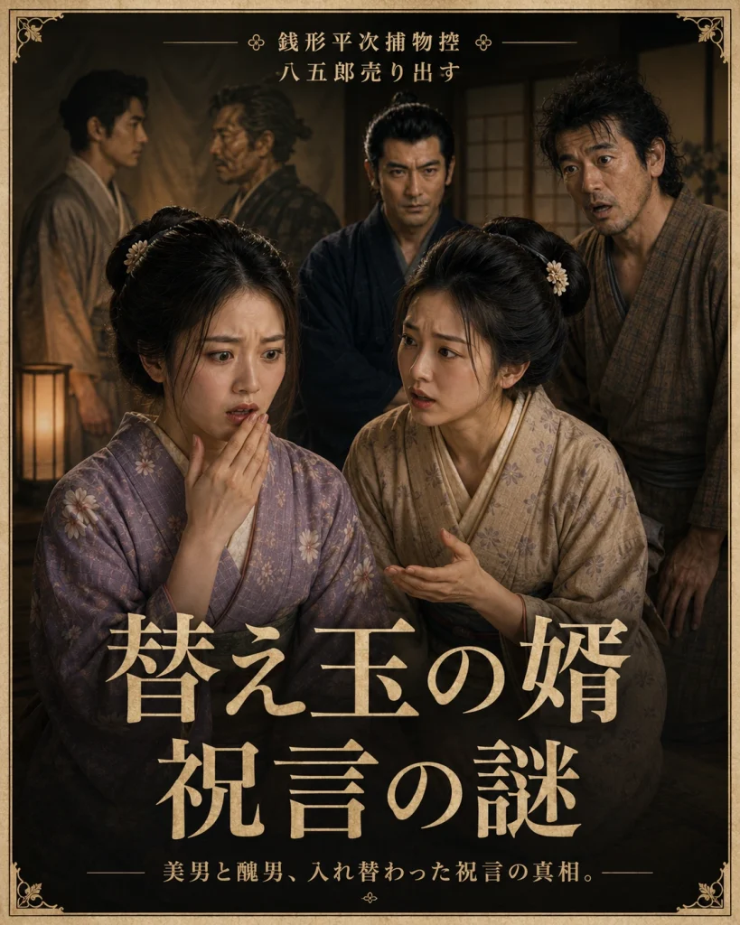 お町の告白から、替え玉見合いの企みが浮かび上がる。