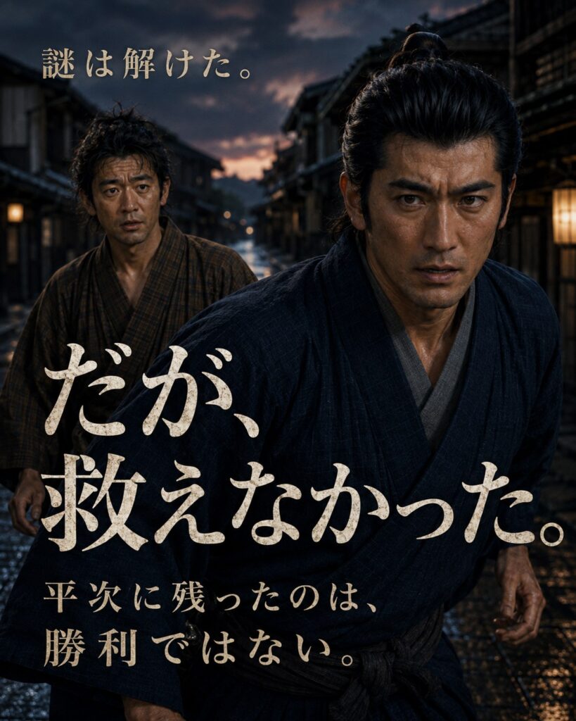 「人形の誘惑」物語を巡るカード7：謎は解けた。だが、救えなかった。