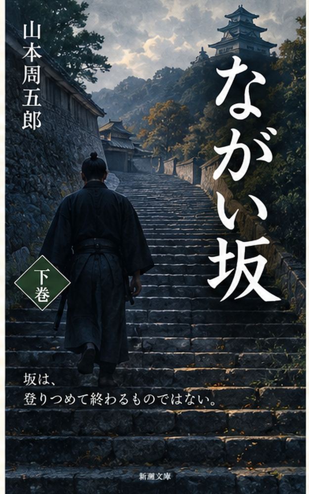 ながい坂 下巻 表紙