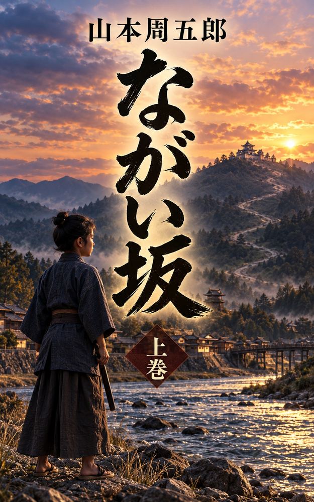 ながい坂 上巻 表紙