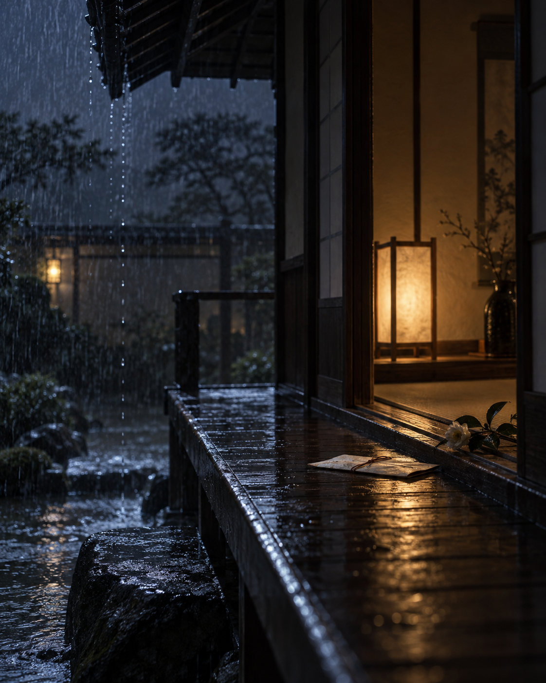 『ながい坂 下巻』第二十八章の縦長象徴画像
