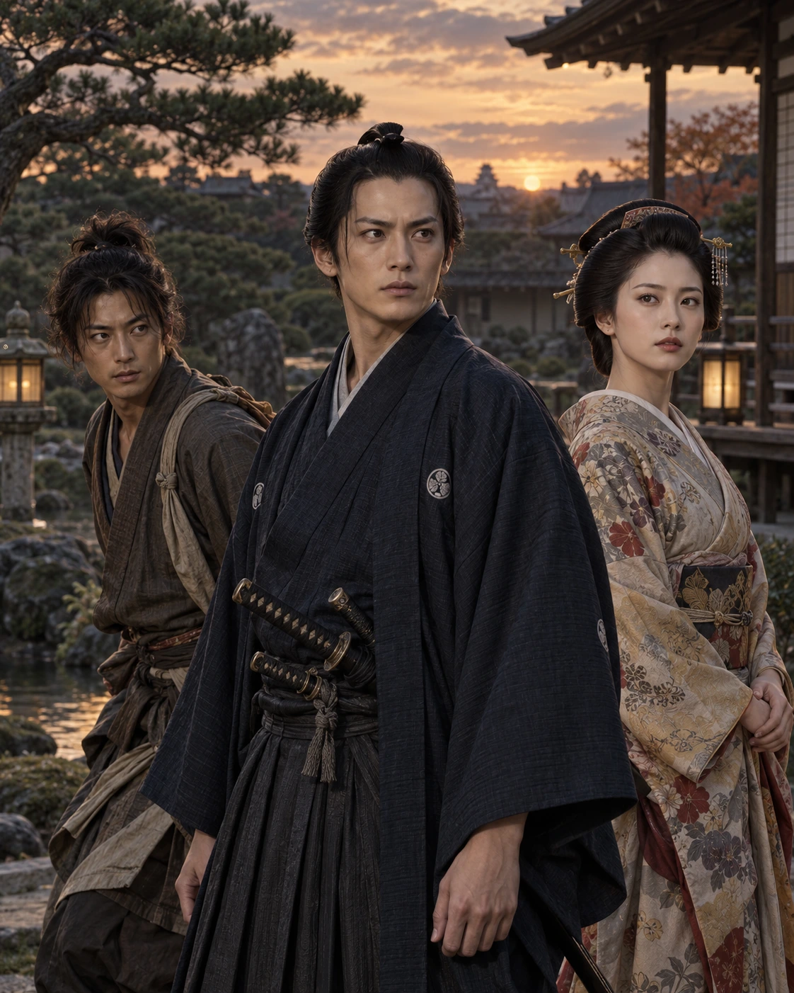 安永一代男 キャラクター見本