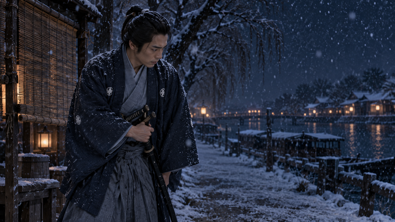 雪の日本堤