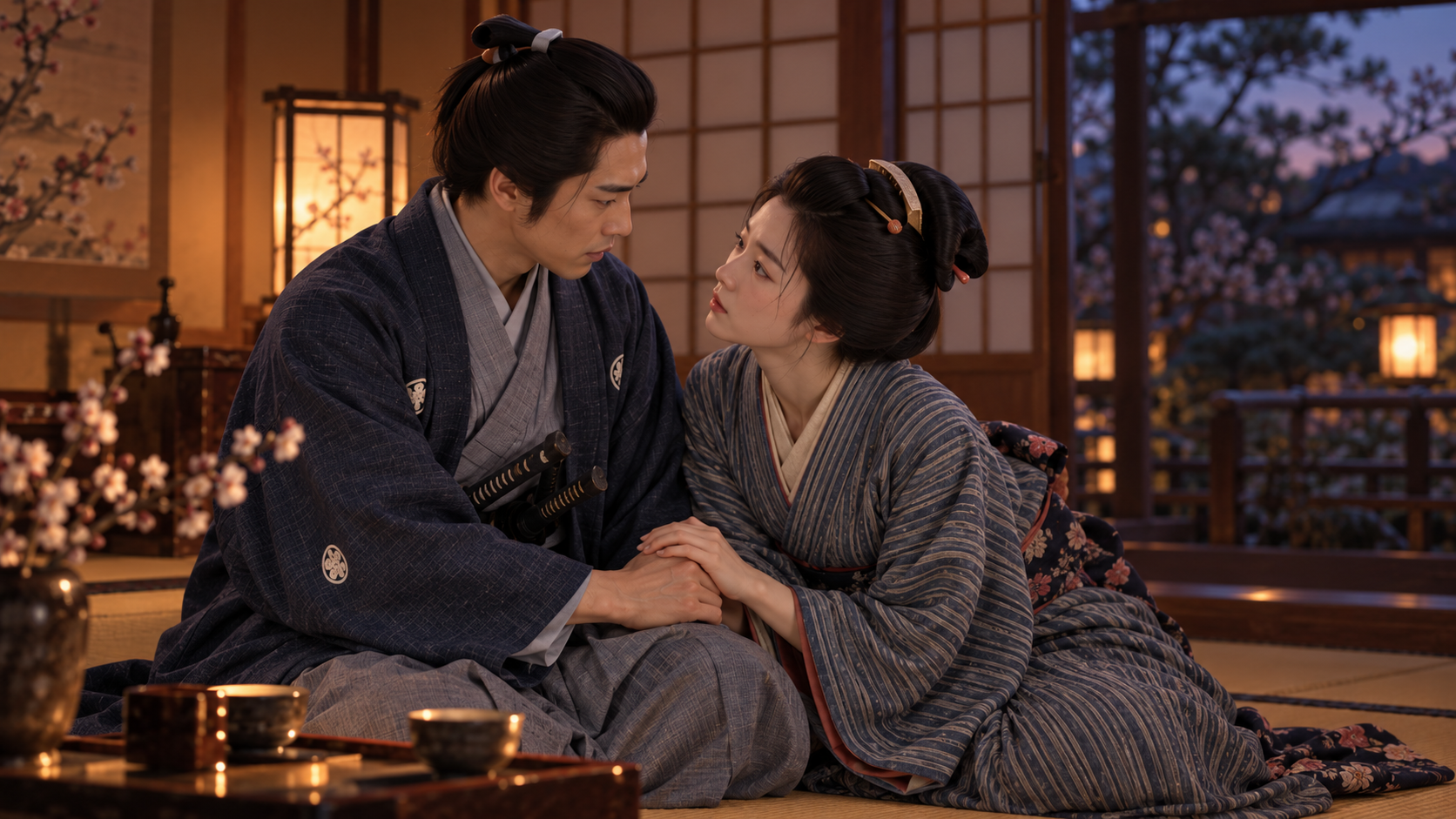 小出折之助に関係する物語場面のイメージ